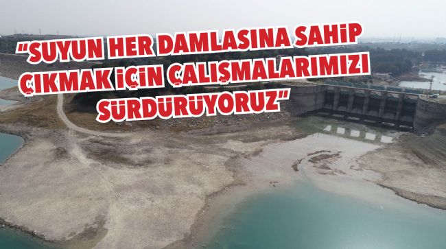 MESKİ, SU TASARRUFUNUN ALTINI ÇİZİYOR