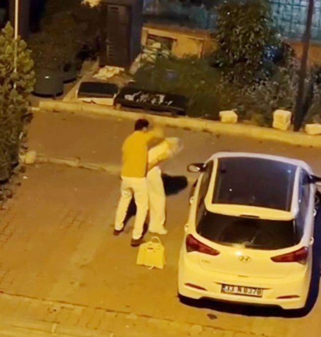 Erkek arkadaşı tarafından darp edildi, 'düştüm' dedi