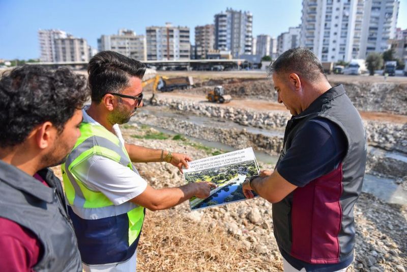 Mersin'de Müftü Deresi Yaşam Vadisi Projesi başladı