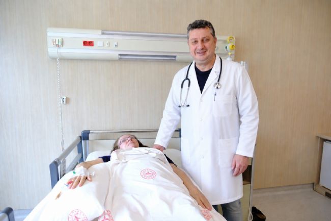 UKRAYNALI HASTA ŞİFAYI MERSİN ŞEHİR HASTANESİNDE BULDU