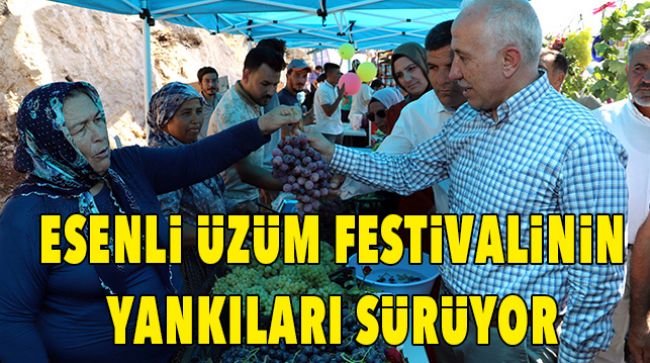 ESENLİ ÜZÜM FESTİVALİNE BÜYÜK İLGİ