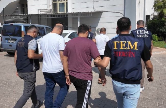 Mersin'de terör örgütü DEAŞ operasyonu: 8 gözaltı