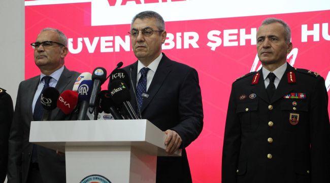 Vali Toros açıkladı: Mersin'de suç oranları düştü, aydınlatma oranı yüzde 99,6'ya yükseldi