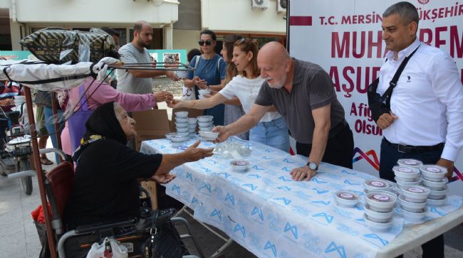 MERSİN’DE 13 İLÇEDE AŞURE İKRAM EDİLDİ