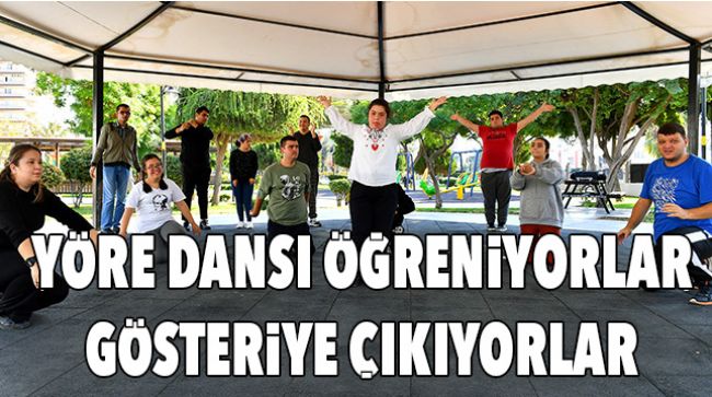 HALK DANSI KURSU İLE SOSYALLEŞİYORLAR