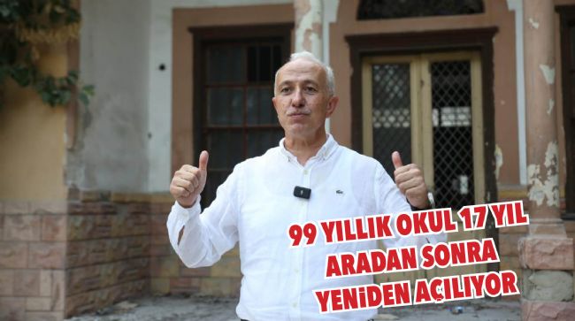 ÇANKAYA İLKOKULU YENİDEN AÇILIYOR