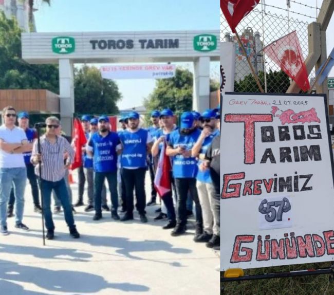 Toros Tarım işçileri 56 gündür grevde