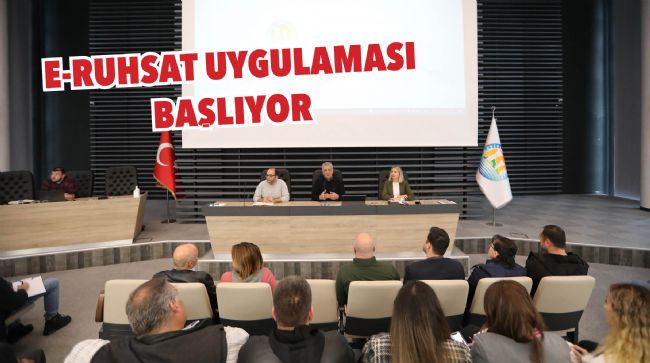  MEZİTLİ BELEDİYESİNDE E-RUHSAT UYGULAMASI BAŞLIYOR