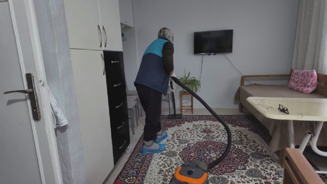 Akdeniz Belediyesinden kimsesiz, engelli ve yaşlılara şefkat eli