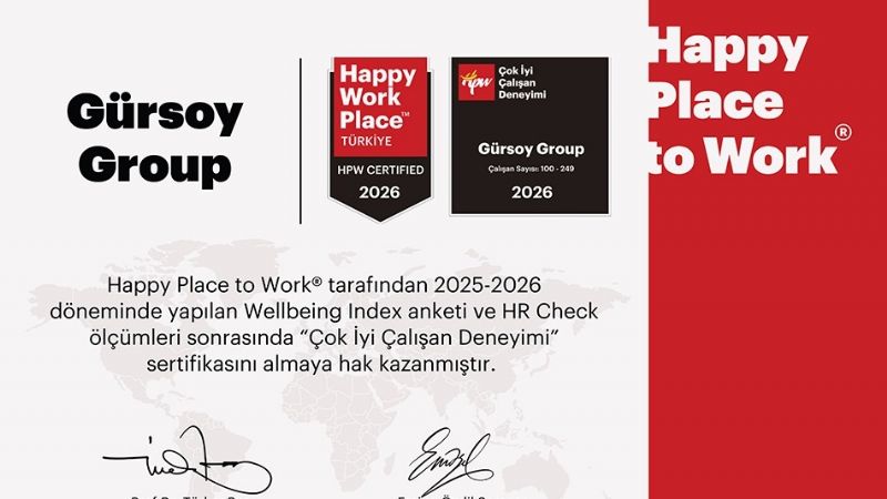 GÜRSOY GRUP'A ÇİFTE GURUR