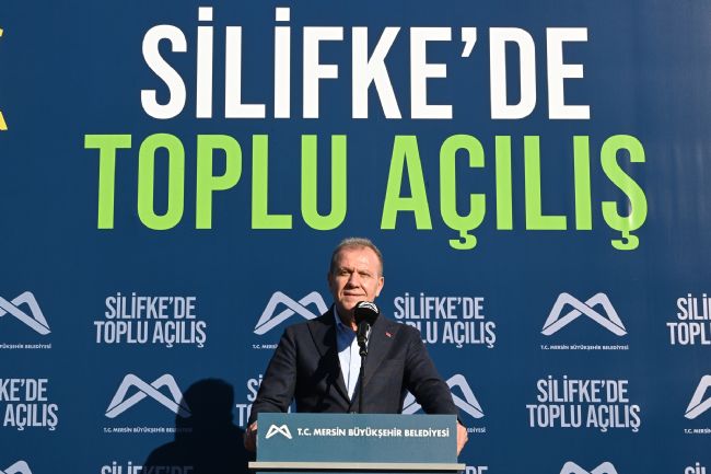 MERSİN BÜYÜKŞEHİR’DEN SİLİFKE’DE TOPLU AÇILIŞ