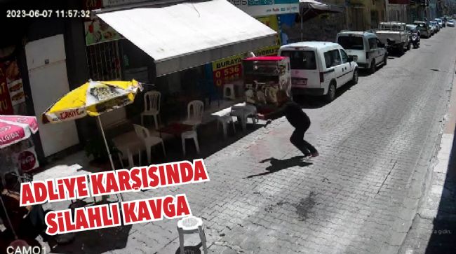 KAVGA ANI KAMERALARA YANSIDI