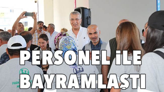 TARHAN, PERSONEL İLE BAYRAMLAŞTI