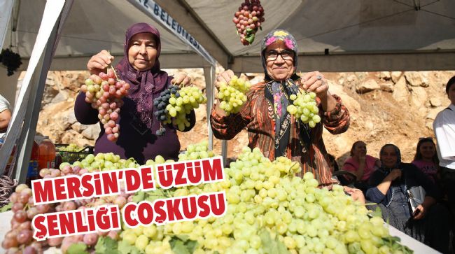 MERSİN’DE 2. ESENLİ ÜZÜM ŞENLİĞİ BÜYÜK İLGİ GÖRDÜ