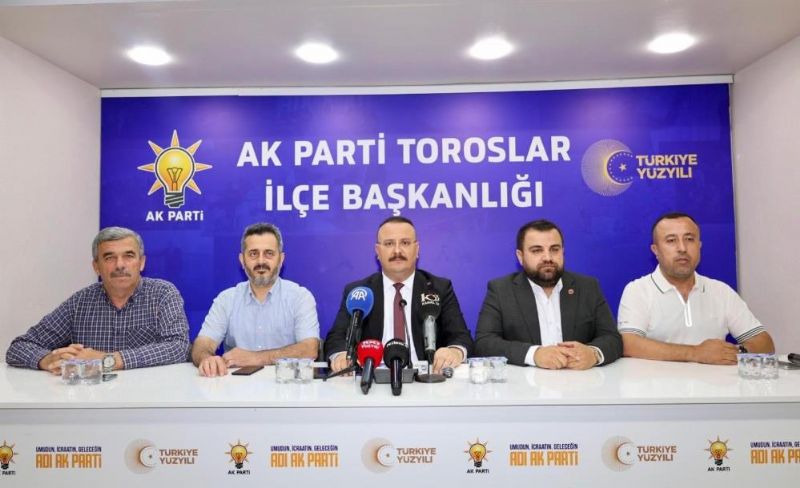 "Toroslar Meclisinde yaşananlar demokrasi adına kara lekedir"