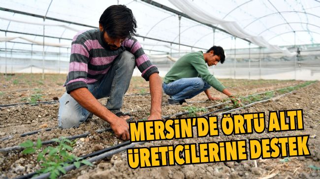 BELEDİYEDEN ÜRETİCİYE DESTEK