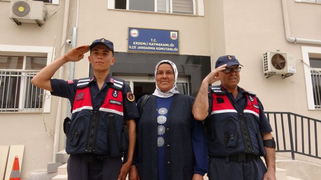Askerlik hayali 50 yaşında gerçekleşti
