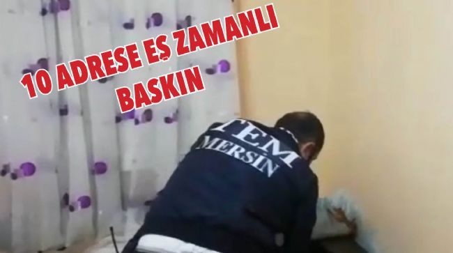 DEAŞ OPERASYONUNDA 10 GÖZALTI KARARI