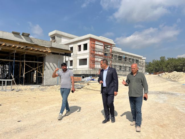 “İnşaatın yüzde 40’ı tamamlandı”