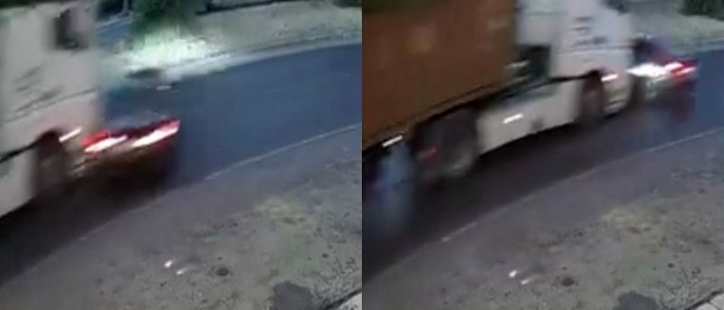 mersinde-tırın-çarptığı-araç-metrelerce-sürüklendi