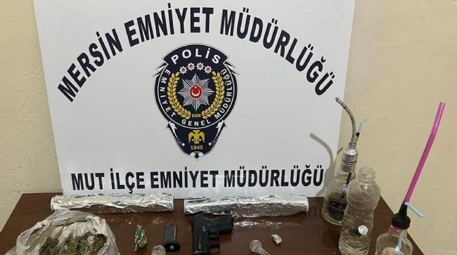 MERSİN’DE UYUŞTURUCU OPERASYONU: 4 GÖZALTI