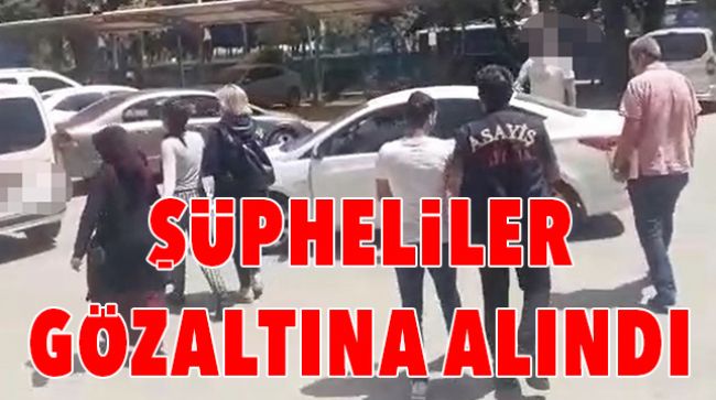 HIRSIZLIK ŞÜPHELİLERİ YAKALANDI