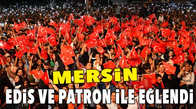 MERSİN CUMHURİYETİ COŞKU İLE KUTLADI