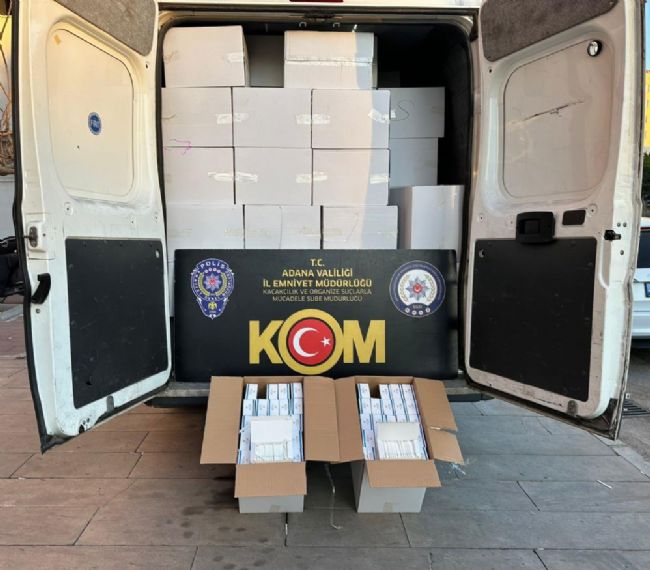 2.5 Milyon Kaçak Makaron Ele Geçirildi