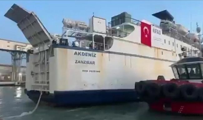 14. İyilik Gemisi, Mersin'den Gazze'ye Yola Çıktı