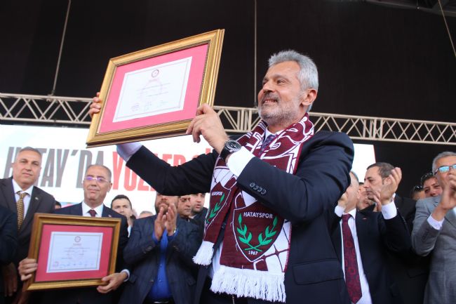 Başkan Öntürk’den Hataysporlu futbolculara prim sözü