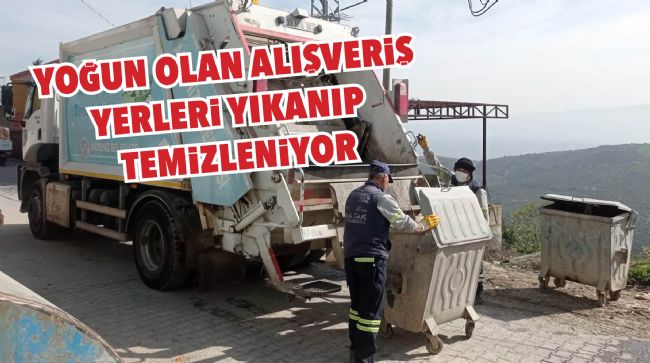 AKDENİZ BELEDİYESİ GÜNDE 400 TON ÇÖP TOPLUYOR